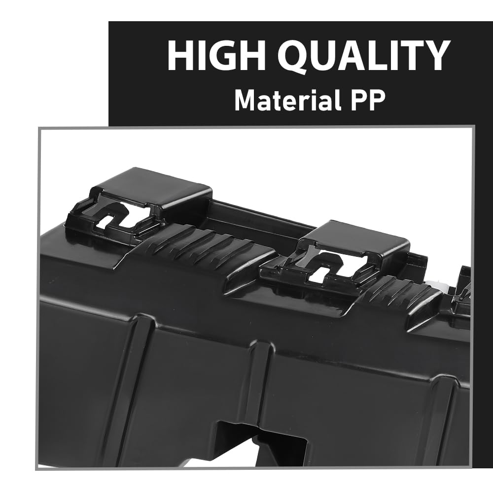 G-PLUS Bumper End Support Right Compatible with Ford Mustang 2018-2023 JR3Z17C947A, JR3Z-17C947-A Black