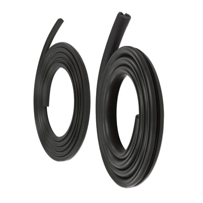 G-PLUS Rear Glass Small Back Window Weatherstrip Seal Compatible with Chevy GMC Pickup 1942-1966