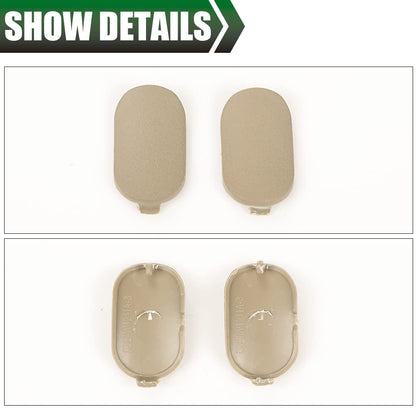 G-PLUS Front A Pillar Trim Handle Compatible with 2004-2008 F150, RH Passenger Side Inside Grab Handle 4L3Z1503598AAC (Beige)