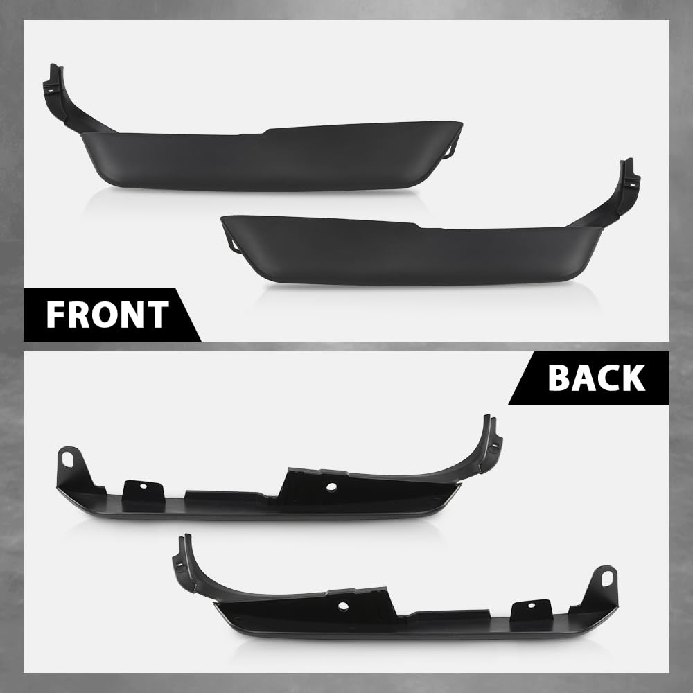 G-PLUS Front Bumper Air Deflector Spoiler Compatible with Discovery LR4 2014-2016 LR051328, LR051327