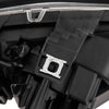 G-PLUS Headlights Assembly, Compatible with 1996-2004 Freghtliner Columbia Right Bumper Headlamps, Clear Lens Chrome Housing Amber Reflector,faros delanteros