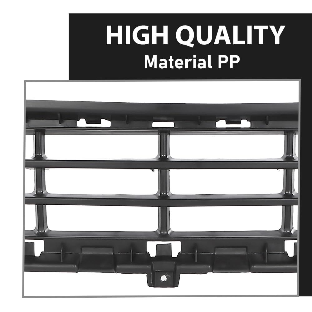 G-PLUS Front Bumper Face Bar Grille Compatible with Buick Encore 2013 2014 2015 2016 42334417, GM1036162 Black