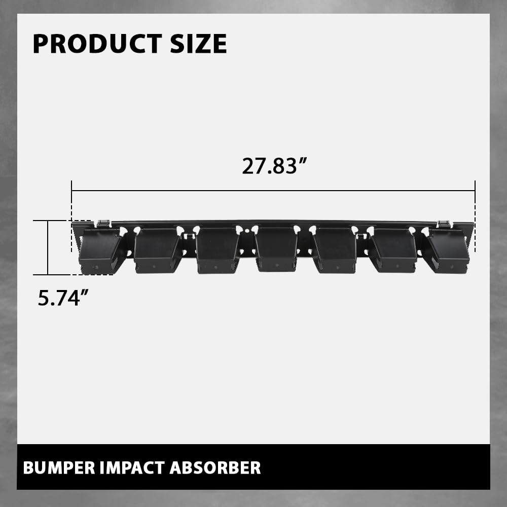 G-PLUS Front Bumper Impact Absorber Compatible with Toyota Tacoma 2016-2021 5261104011, TO1070204