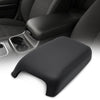 G-PLUS Upgraded Center Console Cover, Compatible with Dodge Charger 2011-2023 Armrest Cover Console Lid Protector Cushion Pad (Black Microfiber Leather Skin)