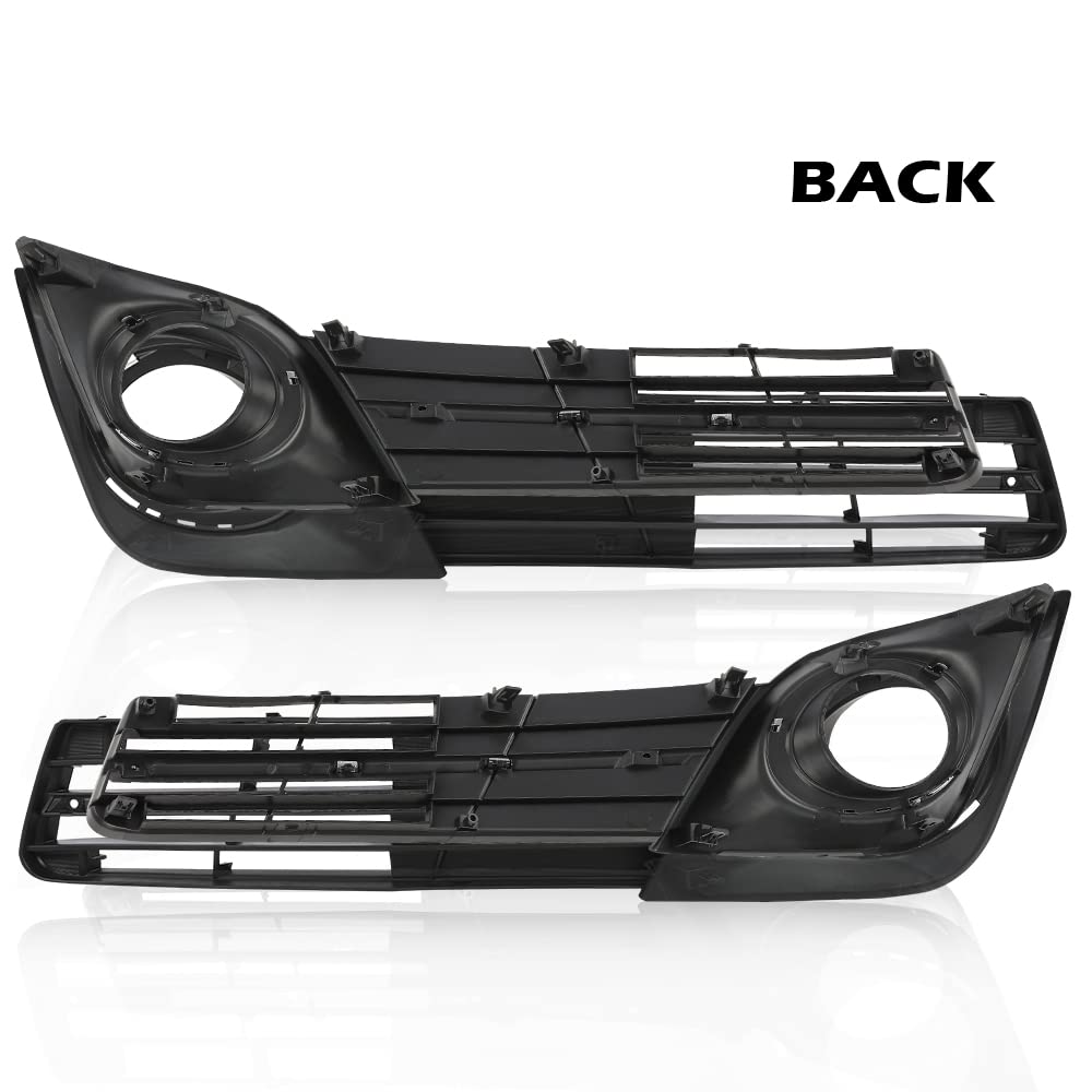 G-PLUS Fog Light Bezel Set Left and Right Compatible with 2012 2013 2014 Toyota Camry SE SE Sport 5212706290, TO1039149, 5212806290, TO1038149