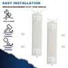G-PLUS Lower Body Molding Trim Kit Compatible with 1981-1988 Cutlass Salon & Supreme Retaining Clip Set 6 PCS