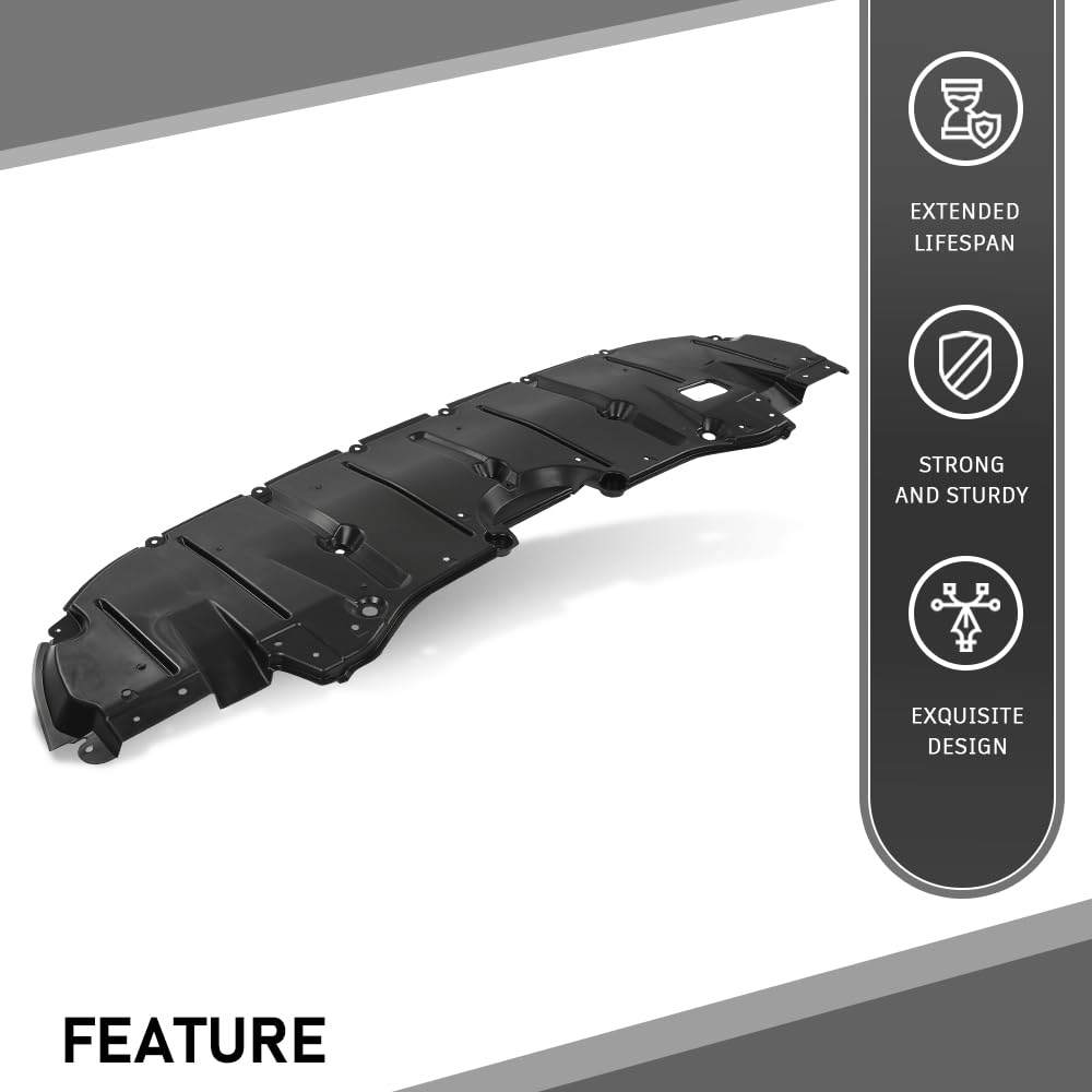 G-PLUS Engine Splash Shield Front Lower Compatible with Toyota Highlander 2020-2023 TO1228286, 514410E180