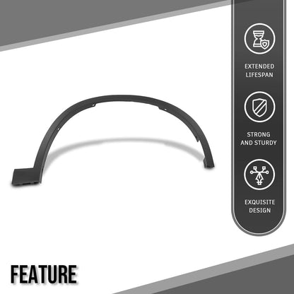 G-PLUS Front RH Wheel Fender Flare Molding Trim Compatible with BMW X1 sDrive28i 2017-2022 Fit BMW X1 xDrive28i 2016-2022 51777332338, BM1291114 Black