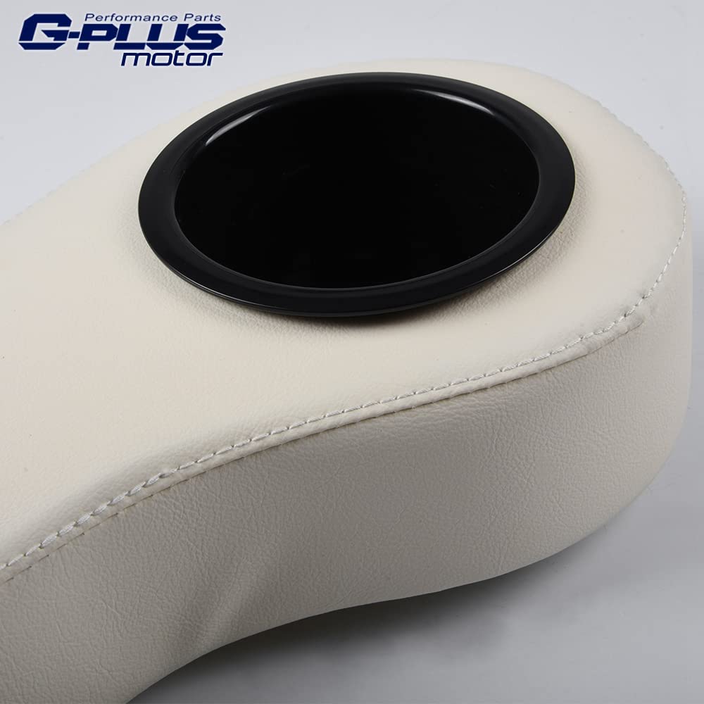 G-PLUS Rear Seat Arm Rest Cup Holder Universal Compatible with EZGO/Club Car/Yamaha