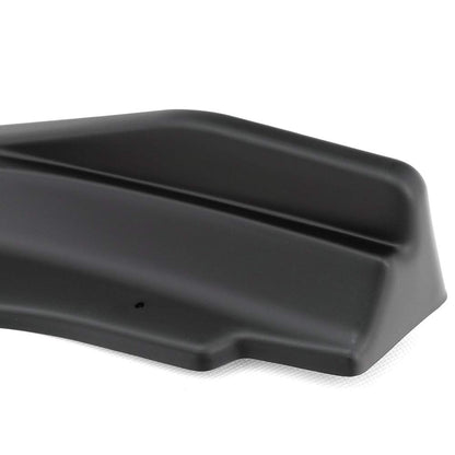 Matt Black Front Bumper Lip Trim Protection Splitter Spoiler Body Kit Compatible for Honda Civic 2016-2018 Lower Bumper