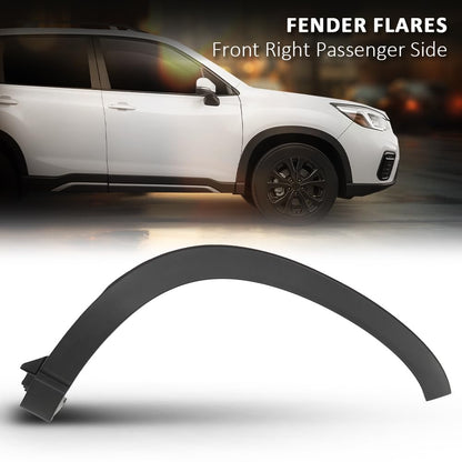 G-PLUS Front Right Fender Flare Compatible with Subaru Forester 2019 2020 2021 Wheel Arch Molding 91112SJ200, SU1291102