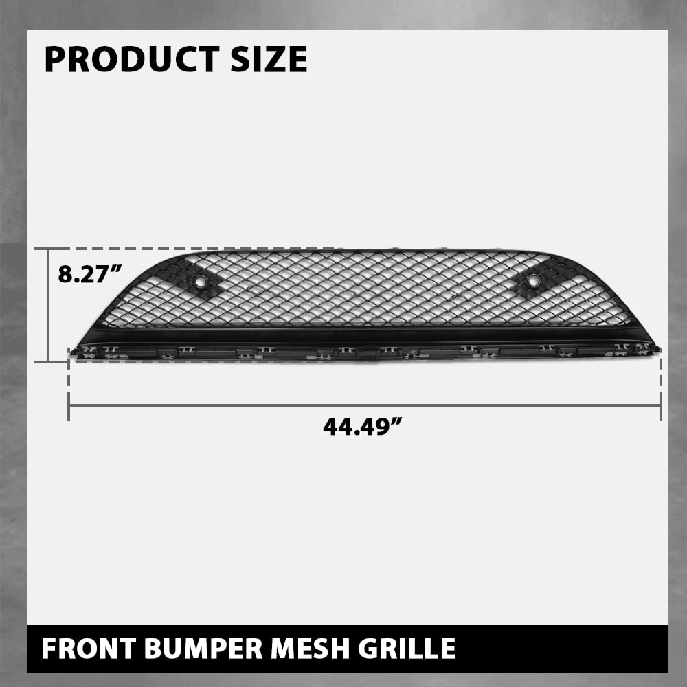 G-PLUS Front Bumper Mesh Grille Fit Benz S 450 S 560 4Matic, Base 3.0L V6 - Gas 2018-2020,Fit Benz S 65 AMG Base 6.0L V12 - Gas 2020 2228857100