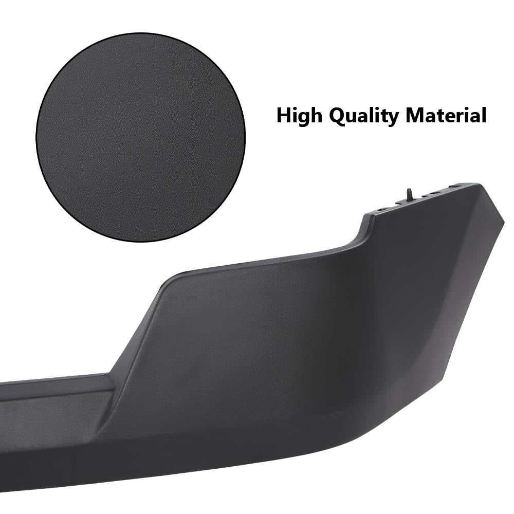 G-PLUS Front Upper Bumper Cover Compatible with Ford F150 XL Pickup 2009 2010 2011 2012 2013 2014, Textured Black, FO1000643, 11735587
