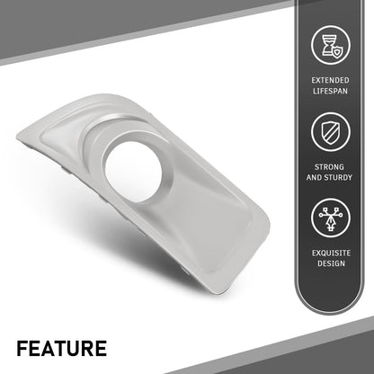 G-PLUS Passenger Side Fog Light Bezel Compatible with Subaru Outback 2010-2012 57731AJ42A, SU1039101
