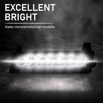 G-PLUS Front LED Left Fog Lamp Daytime Running Light, Compatible with Benz ML Class GL Class 2008-2013/ GLK Class 2009-2013, LH Driver Side, A1649060151, 1649060151