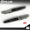G-PLUS Door Armrest Compatible with 1999 Cadillac, Fit 1995-2000 Chevy/GMC Pickup Truck SUV w/Manual Windows(Driver & Passenger Side Pair Gray)