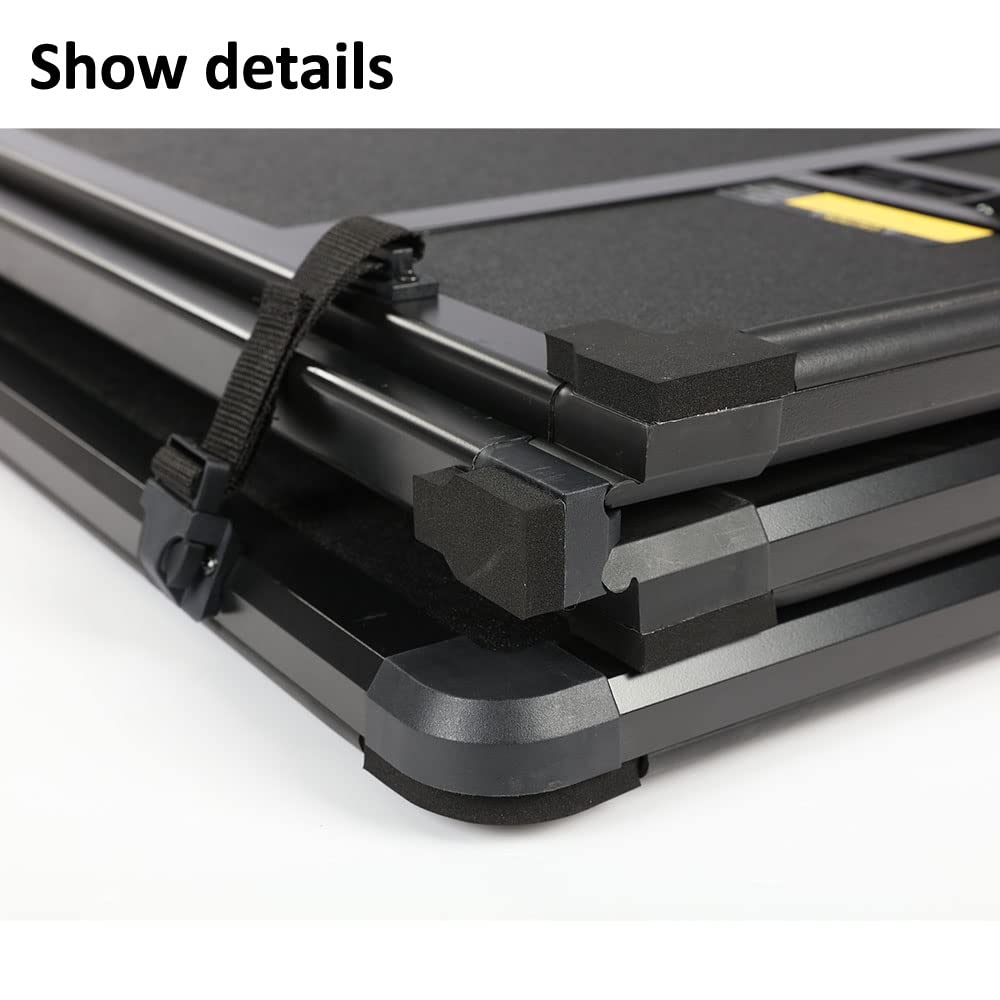 G-PLUS T3 Tri-Fold Hard Lock 5.8Ft Truck Tonneau Cover Compatible with 2007-2013 Chevy Silverado/GMC Sierra | 5'8"(72") Folding Short Bed Lock