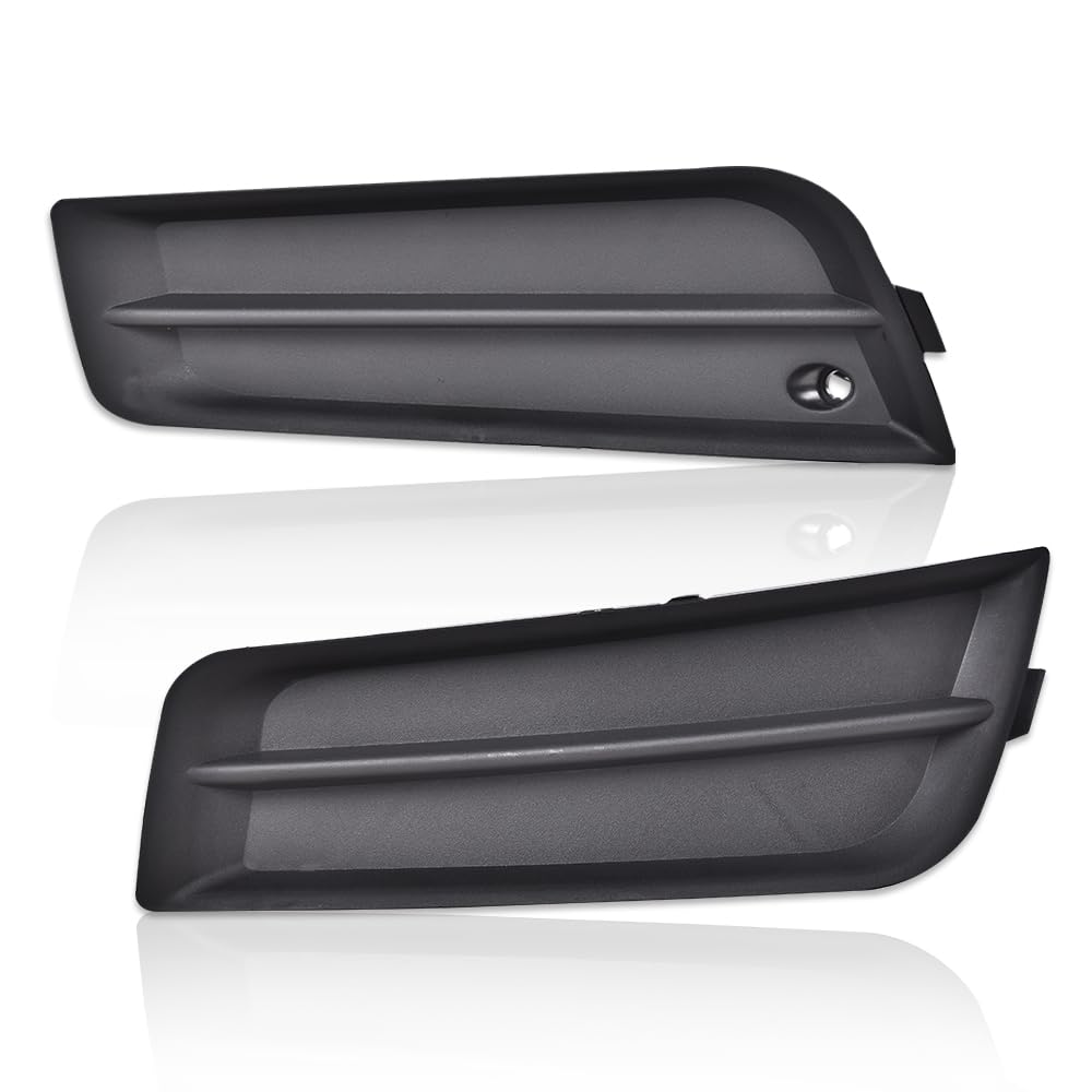 G-PLUS Front Bumper Fog Lamp Cover Compatible with 2011 2012 2013 2014 Chevy Cruze Eco/LS/LT/LTZ Fog Light Cover Fog Lamp Bezel Trim Frame 94831150 94831149