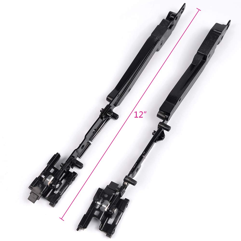 Sunroof Track Assembly Repair Kit Compatible For Ford F150 F250 F350 F450 Expedition 00-14 / For Jeep Liberty 02-08 /For Lincoln LS 00-02 / For Chrysler PT Cruiser 01-08 / For Chevy Traverse 08-14