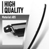 G-PLUS Front Bumper Trim Molding Compatible with Ford Explorer 2018 2019 JB5Z8419BA Glossy Black