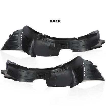 G-PLUS Front Splash Shield Set of 2 Compatible with Hyundai Genesis Coupe 2.0T Track 2010 868122M000, HY1249120, 868112M000, HY1248120 Left Driver Side & Right Passenger Side