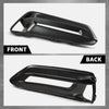G-PLUS Front Bumper Fog Lamp Bezel Light Cover Passenger Side Compatible with Honda Accord Sedan 2018-2020 Black
