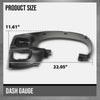 G-PLUS Center Dash Radio Bezel Compatible with 1997-2003 Ford F150 Expedition Grey Dashboard Cover