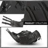 G-PLUS Fender Liner Front Driver Left Side Compatible with Benz C300 C400 C43 C450 C63 2016-2021 2056903301, MB1248181