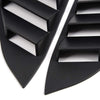 2pcs Window Louvers Cover Scoop Vent Sun Shade Fit for 2016-2018 Compatible for Honda Civic 10TH Sedan 4 Door Side ABS Window Louvers Cover Sun Shade 2016 2017 2018 16 17 18