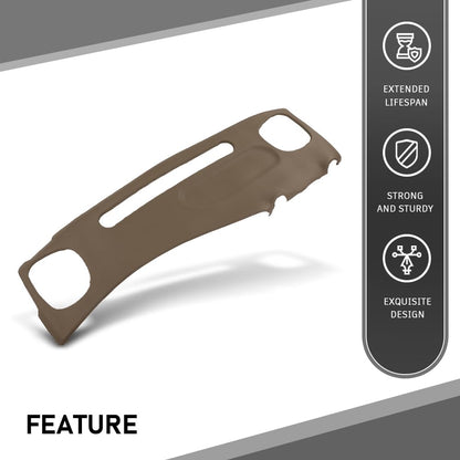 G-PLUS TPE Dashboard Dash Cover Compatible with Chevy S10 Blazer GMC S15 Jimmy Pickup 1999 2000 2001 2002 Dash Board Cover Beige