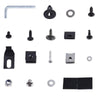 G-PLUS Front Rear Fender Hardware Kit Compatible With Chevy Universal Pocket/Rivet Style Fender Flares Screw/Bolt Hardware