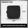 G-PLUS Front Bumper Tow Hook Cover Cap 2Pcs Compatible with Toyota RAV4 2009-2012 532860R020