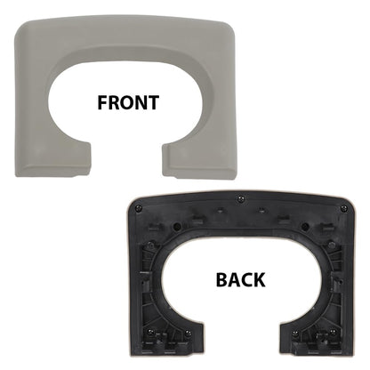 G-PLUS Center Console Cup Holder Pad Replacement Compatible with 2004-2014 Ford F150 (Beige)