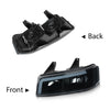 G-PLUS LED Headlights Assembly Front Headlamps Replacement Compatible with Chevy Express GMC Savana 1500 2003-2014, Fit Chevy Express GMC Savana 2500 3500 2003-2023 Smoke Lens Black Housing