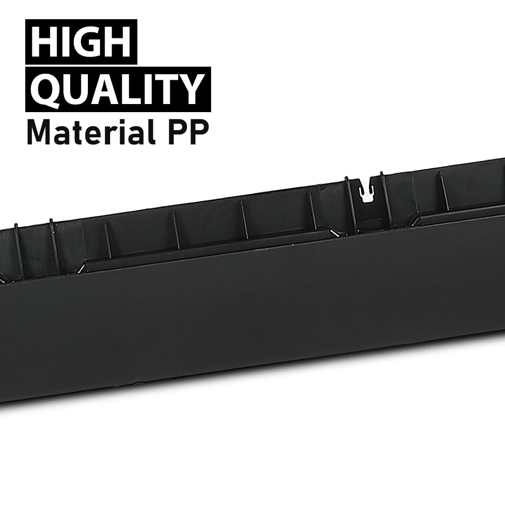 G-PLUS Door Skirt Molding Lower Rocker Carrier Cover Left Side Compatible with Tesla Model Y 2020 2021 2022 2023 149774100B, 1497741-00-B Black