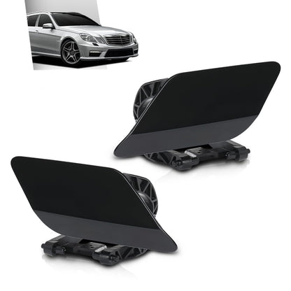 G-PLUS Front Headlight Washer Cover Right and Left Compatible with Benz E-Class W212 E500 E350 E250 2009-2013 A2128600108