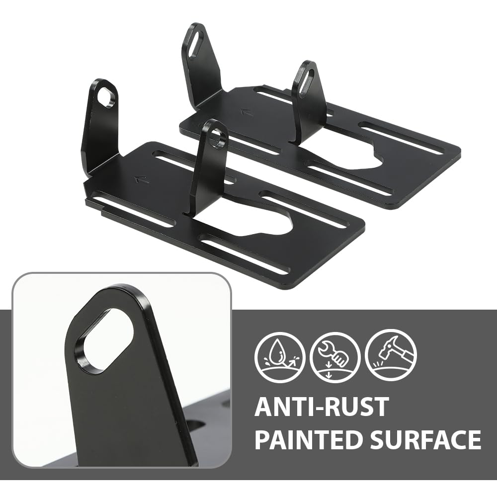 G-PLUS Adjustable Conversion Engine Motor Mounts, Fit All Chevy LS Series Engines 1997-2014, Fit 1973-1987 “Square Body” Chevy / GMC 2WD, 4WD, Full Size C/K Trucks