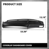 G-PLUS TPE Dashboard Dash Cover Compatible with Toyota 4Runner Pickup 1989-1995 Black