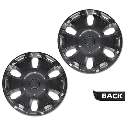 G-PLUS Wheel Covers Hub Caps Full Rim Hubs 15in Compatible with Ford Transit Connect Van 2010 2011 2012 2013 9T1Z1130A, 9T161130AA 2pcs
