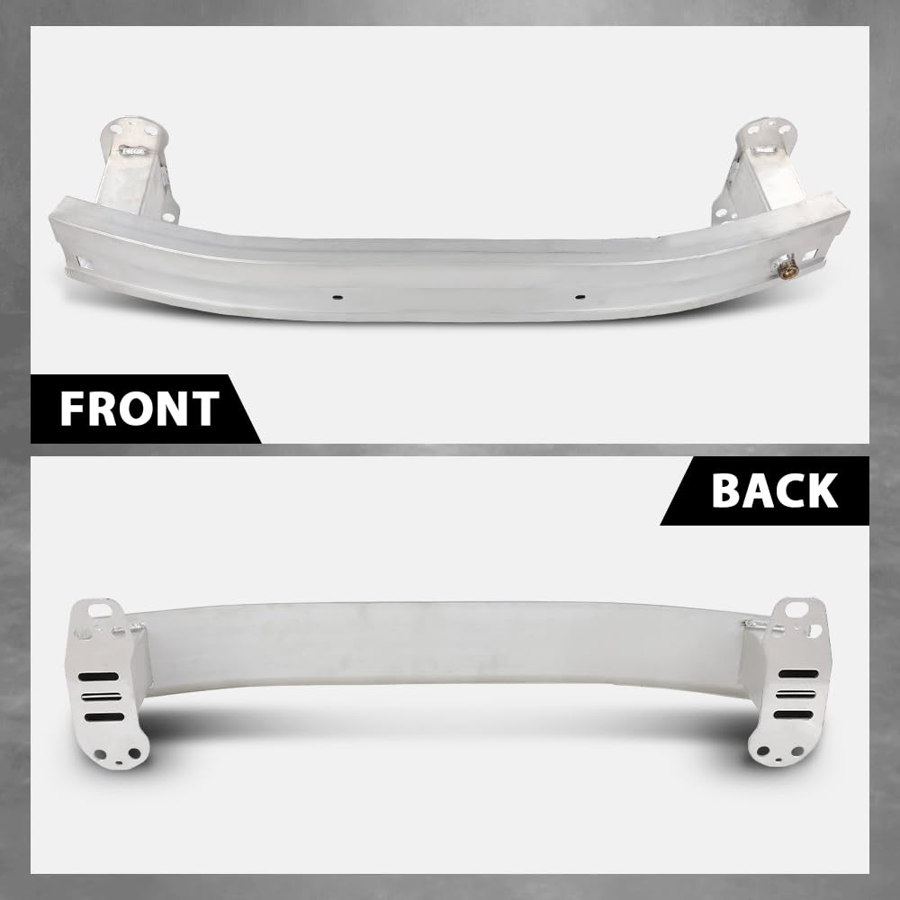 G-PLUS Front Bumper Reinforcement Impact Absorber Compatible with Fiat 500X Pop/Lounge/Easy 2016, Fit Jeep Renegade Limited/Latitude/Sport 2015-2018 68247223AA, CH1006236