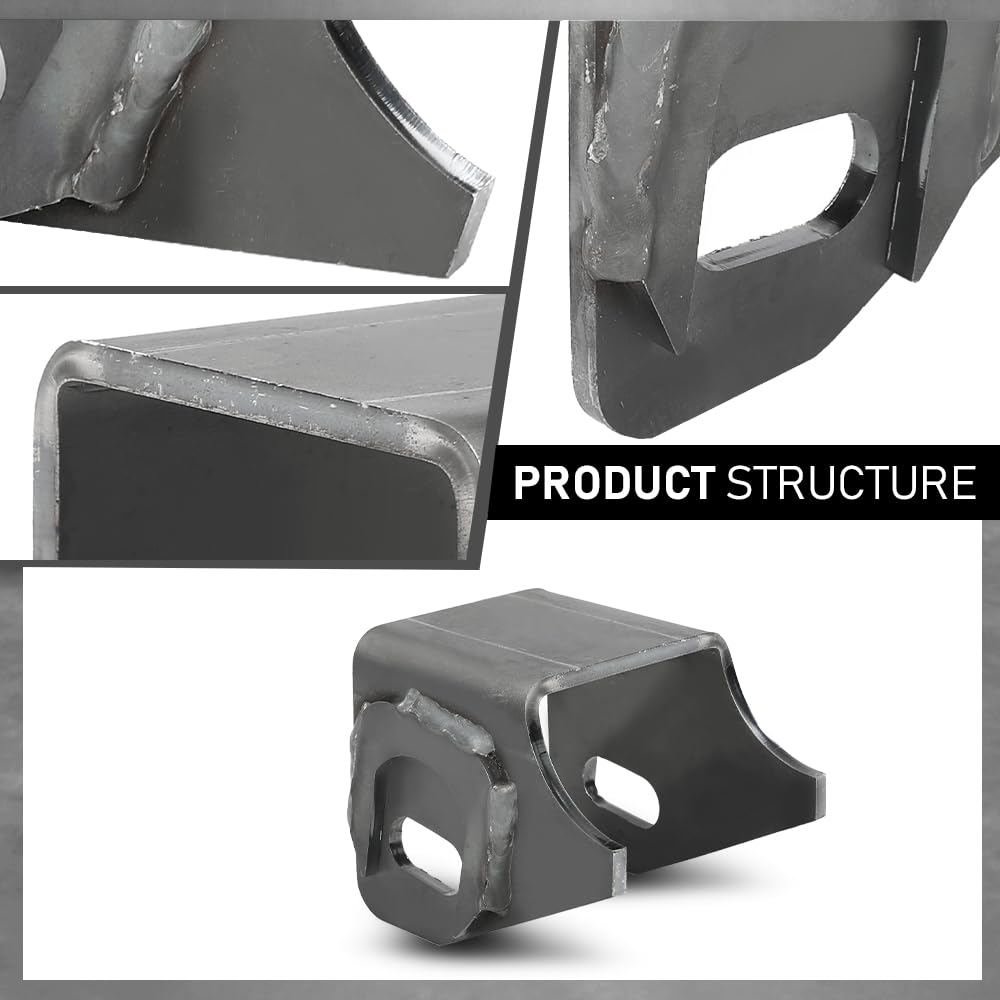 G-PLUS Weld on Heavy Duty Lower Control Arm Mounts Compatible with Jeep Wrangler TJ 1997-2006,Fit Jeep Cherokee XJ 1984-2001