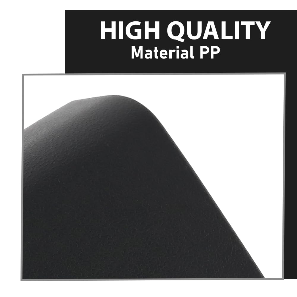 G-PLUS Rear Bumper Tow Hook Eye Cover Cap Compatible with Dodge Journey 2011-2019 Black 1TY40TZZAB
