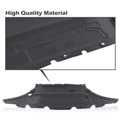 G-PLUS Front Engine Splash Shield Compatible with 2009-2012 Audi A4 Quattro A4 for at Models 8K0863821AF AU1228119