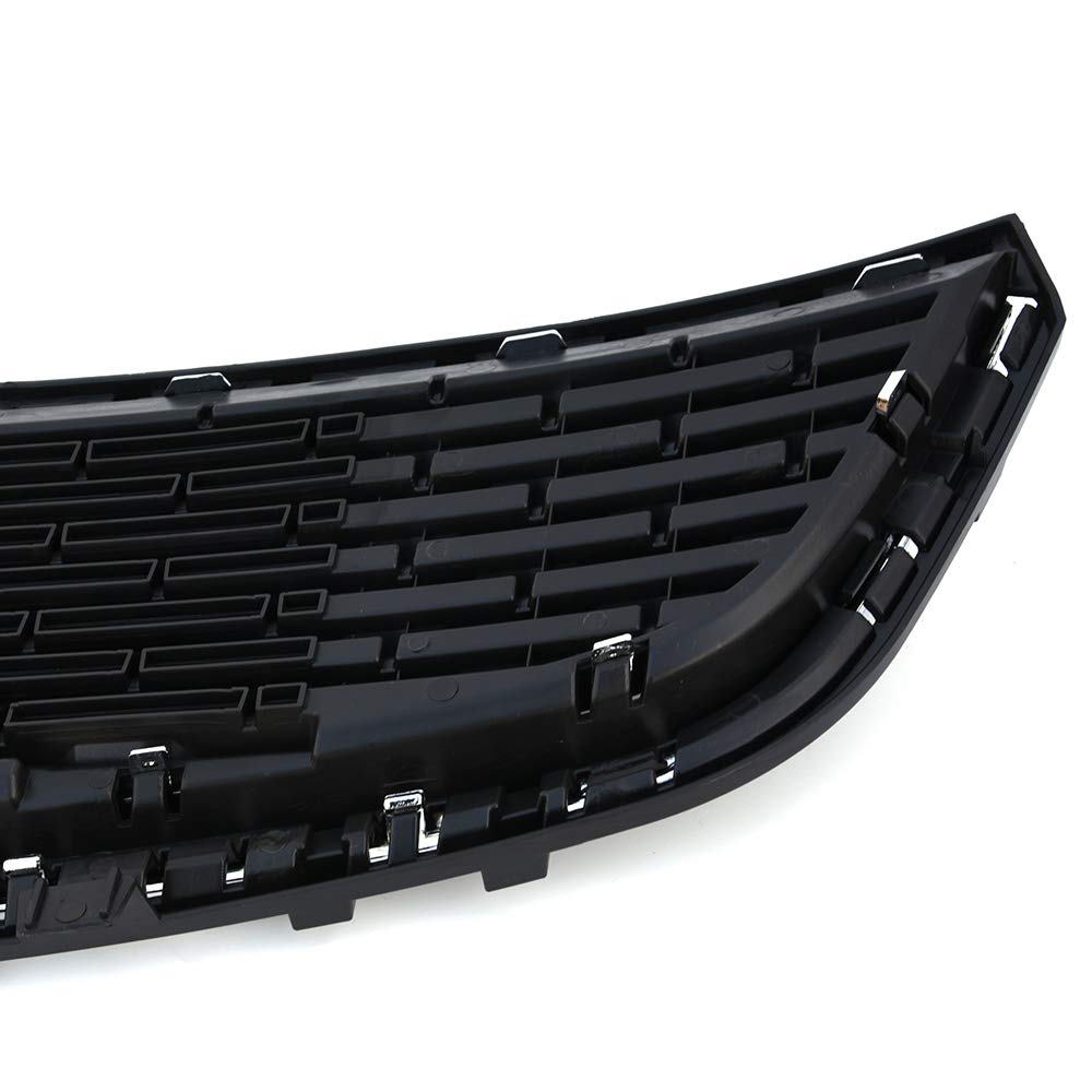 G-PLUS Chrome Front Bumper Lower Grille Assembly Compatible with Chevy Cruze 2015 ABS Honeycomb Mesh Grill