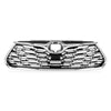 G-PLUS Front Bumper Upper Grille Chrome Trim Grill Compatible with Toyota Highlander 2020 2021 2022, Not fit XSE models 531010E370, TO1200456 Silver