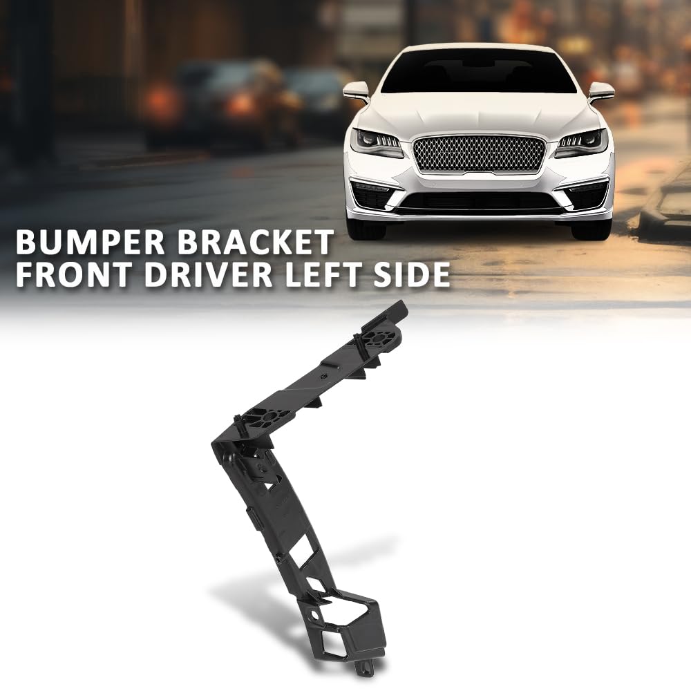G-PLUS Front Left Bumper Support Bracket Retainer, Compatible with Lincoln MKZ 2017-2020, Driver Side, HP5Z17C947D, FO1042150