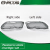 G-PLUS Headlight Headlamp Lense Smoky Lens Cover Replacement for BMW E46 4Door 320i 325i 325xi 330i 330xi 02-05 Left Right Side