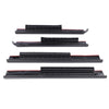G-PLUS Rocker Panel Black Compatible with Chevy Silverado 1500 Crew Cab 2014 2015 2016 2017 2018 Rocker Panel Protector Guard Covers