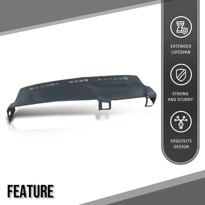 G-PLUS TPE Dash Cover Skin Cap Overlay Compatible with Chevy 2000-2006 Fit GMC Sierra 1500 2500 1999-2006 / Sierra Classic 2007 Blue