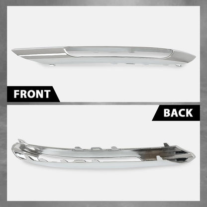 G-PLUS Front Bumper Fog Light Grille Trim Compatible with Benz E350 4Matic Coupe 2-Door 2012-2013,Fit Benz E350 4Matic Sedan/Wagon 4-Door 2010-2013 A2128851674